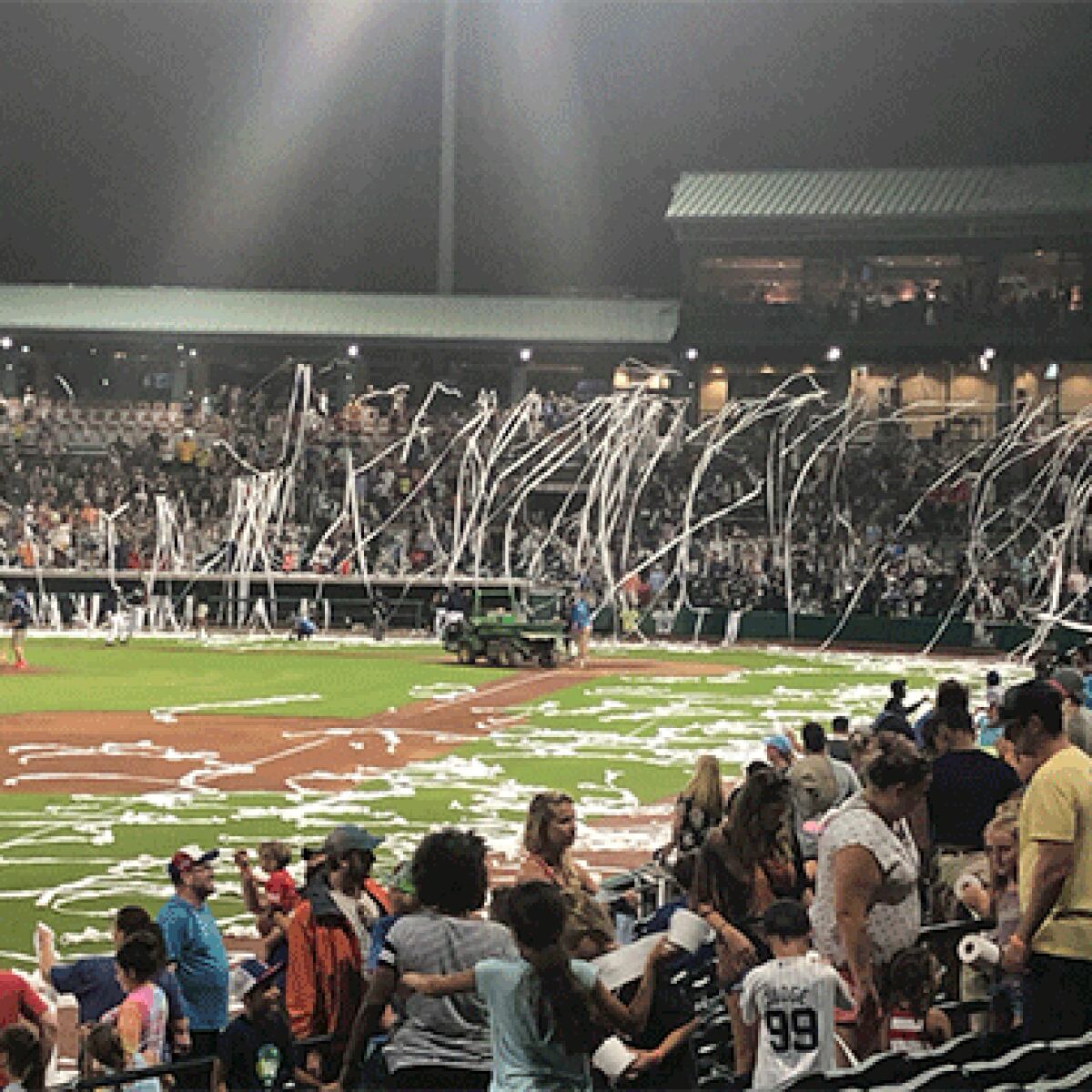 Riverdogs Beat Jackets On Toilet Paper Night