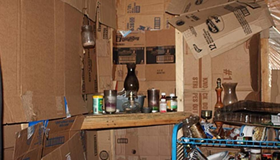 Colleton County deputies say cardboard boxes lined the walls of the structure for insulation....
