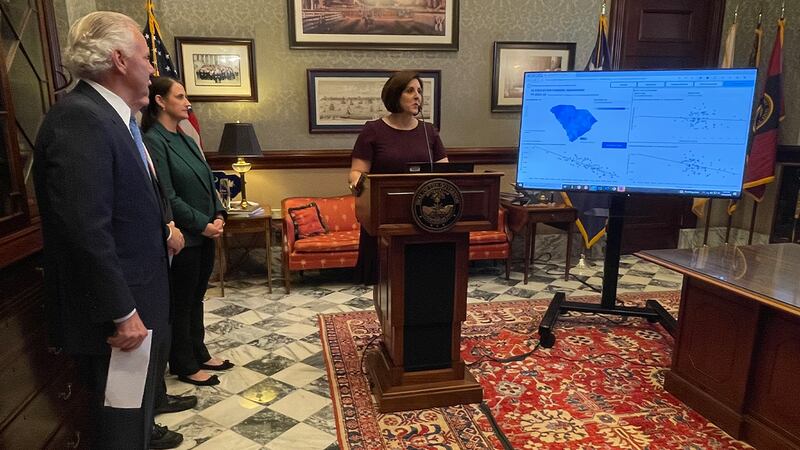 South Carolina Superintendent of Education Ellen Weaver speaks about the new Education Funding...