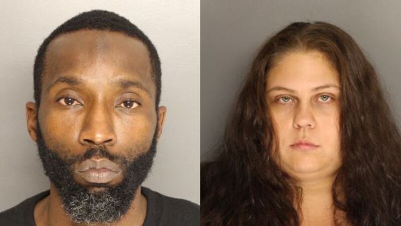 Hubert Lavar Davis, 38, and Sara Driggers Parker, 31, were both charged with with trafficking...