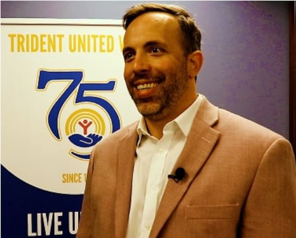 Jonathan Rauh, Trident United Way’s vice president of evaluation and public policy, says the...