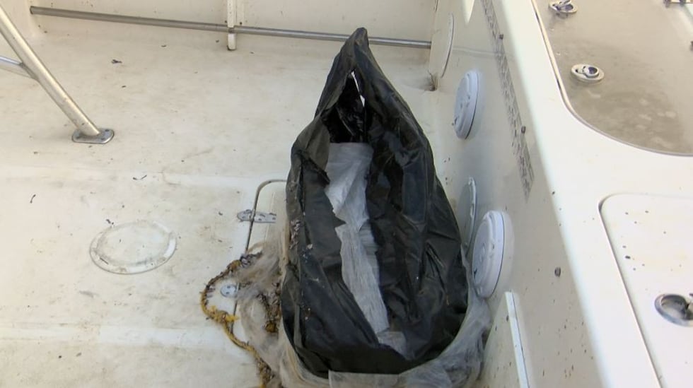 The cocaine, estimated to be worth between $750,000 and $1 million, was found floating...