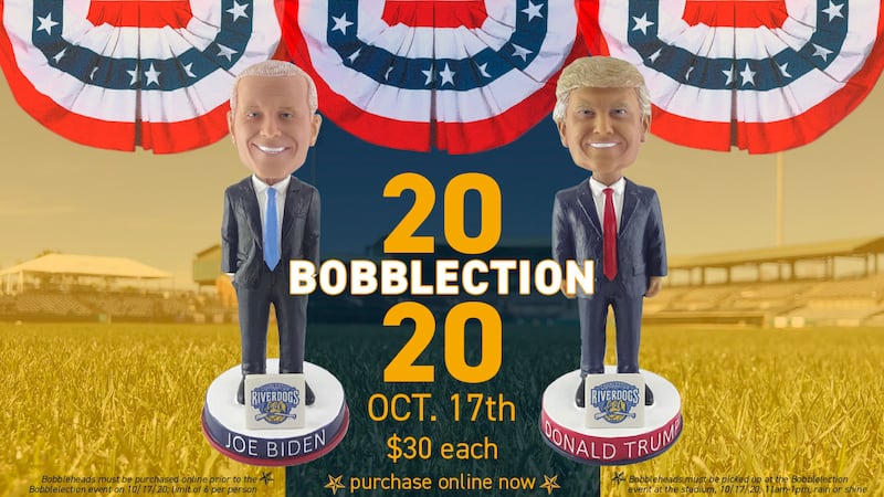 The Charleston RiverDogs announced on Wednesday that they'll hold the 2020 Bobblection on...