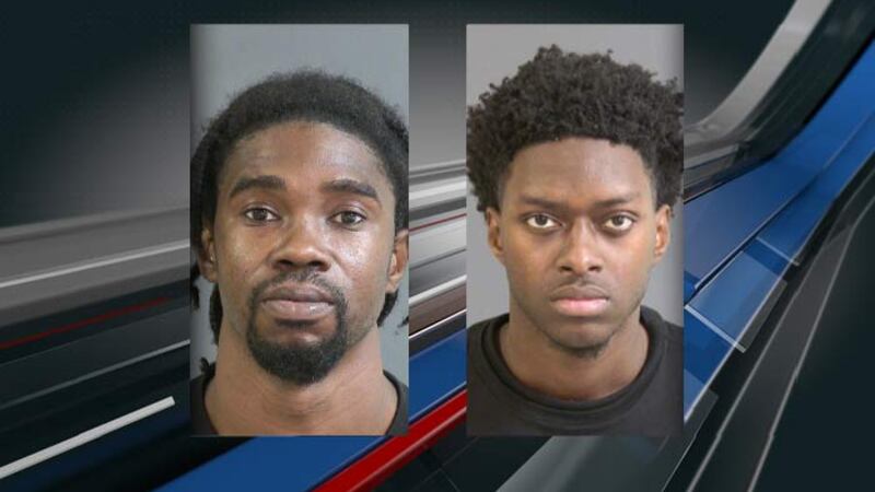 Domaneck Dixon is charged with 18 counts of grand larceny value $10,000 or more, and Luther...