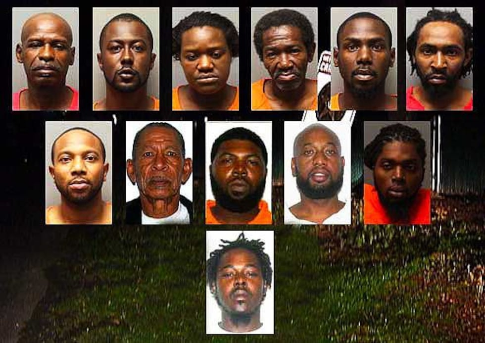 Ronald Gadsden, Santwain Bryant, Baptista Eason, Howard Davis, Antwuan Willis, Horation...