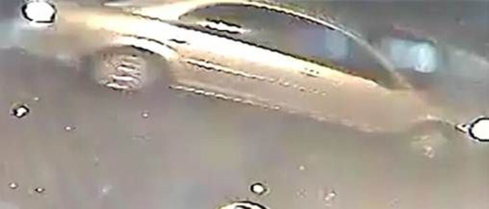 Picture of the suspect's vehicle leaving the West Ashley restaurant.
