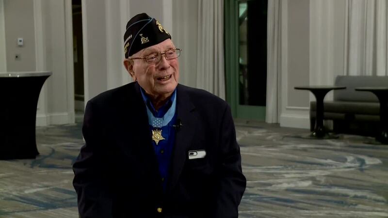 Medal of Honor recipient Woody Williams died Wednesday in Hunting, West Virginia, at age 98.