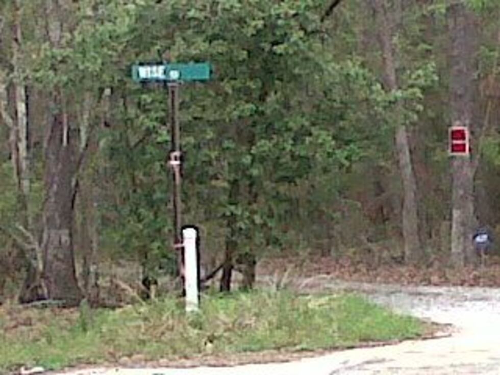 The street sign for Wise Road.