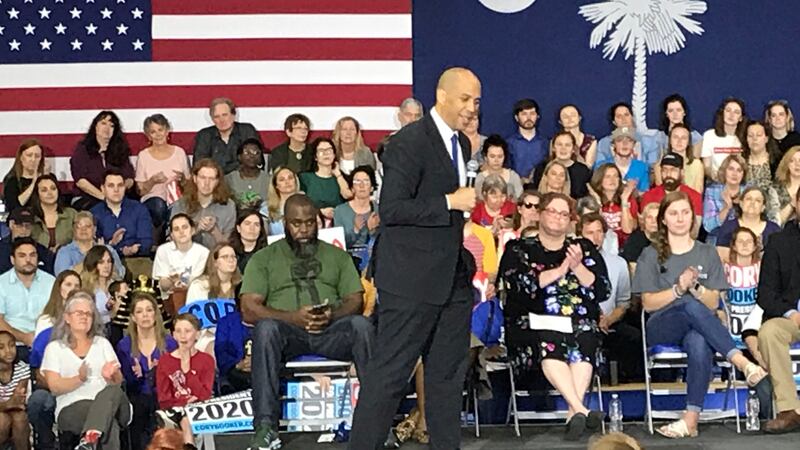 The event, titled “A Conversation with Cory,” took place in the Burke High School Gymnasium...