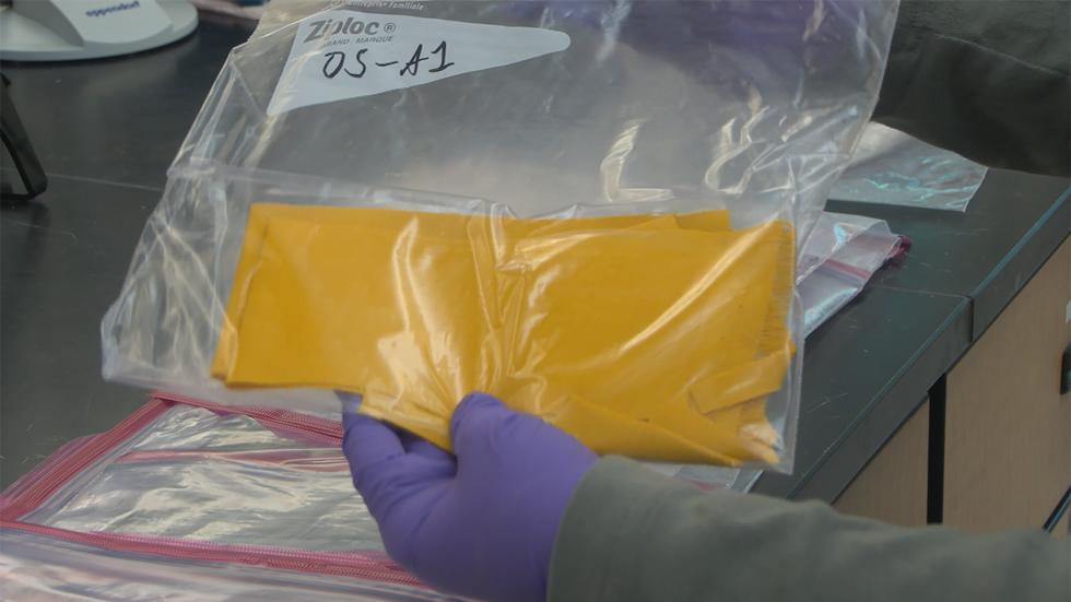 NIST researchers tested samples from all three layers of turnout gear jackets for PFAS.