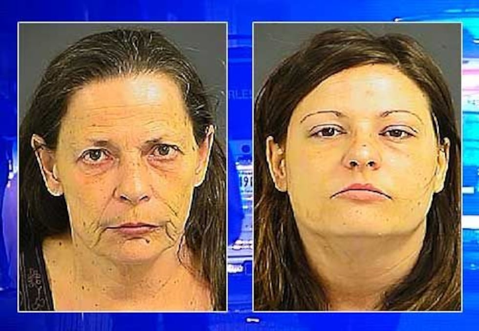 Lisa Davidson and Stephanie Davidson (Photo: Charleston County Detention Center)