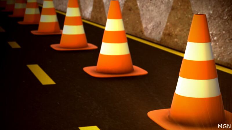 Police say this is for construction which will last between one and two weeks.