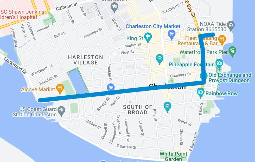 The City of Charleston Police Department has sent out a traffic advisory stating that there...