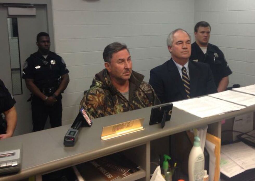 DeWitt at his bond hearing Sunday night. (Source: Live 5 News)