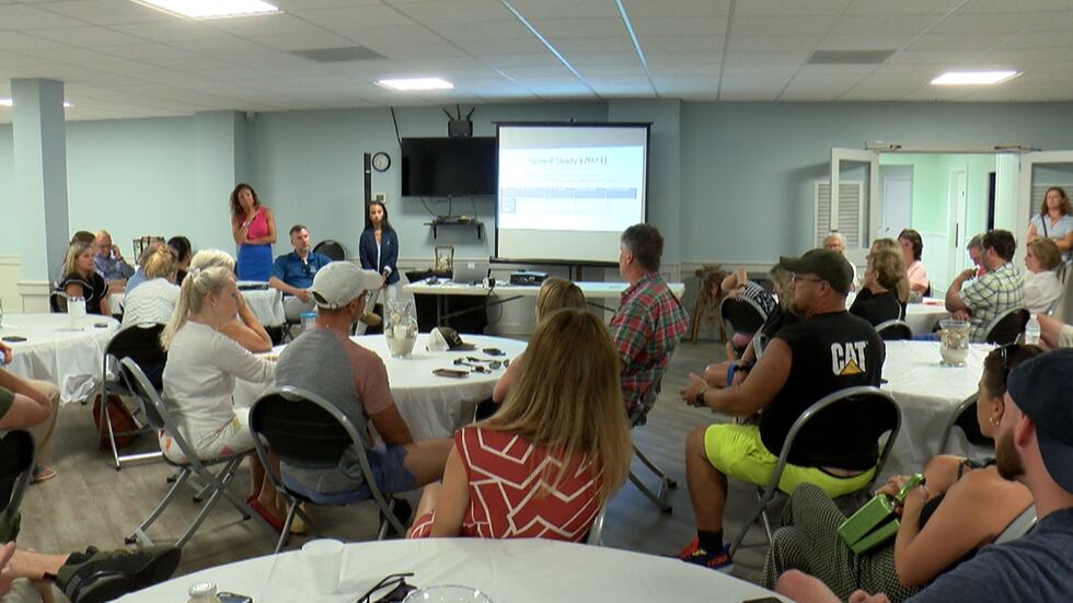 Some homeowners on Woodland Shores Road said that the meeting answered some of their questions...