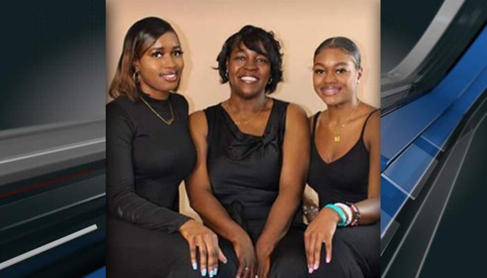 Shanice Dantzler-Williams, 28, (left) Stephanie Dantzler, 53, (middle) and Miranda Dantzler,...