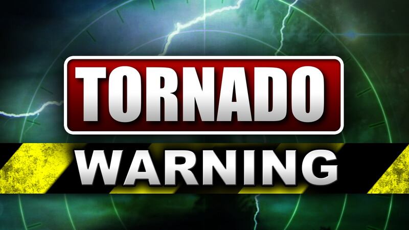 Portions of Charleston County were under a Tornado Warning until midnight, according to the...