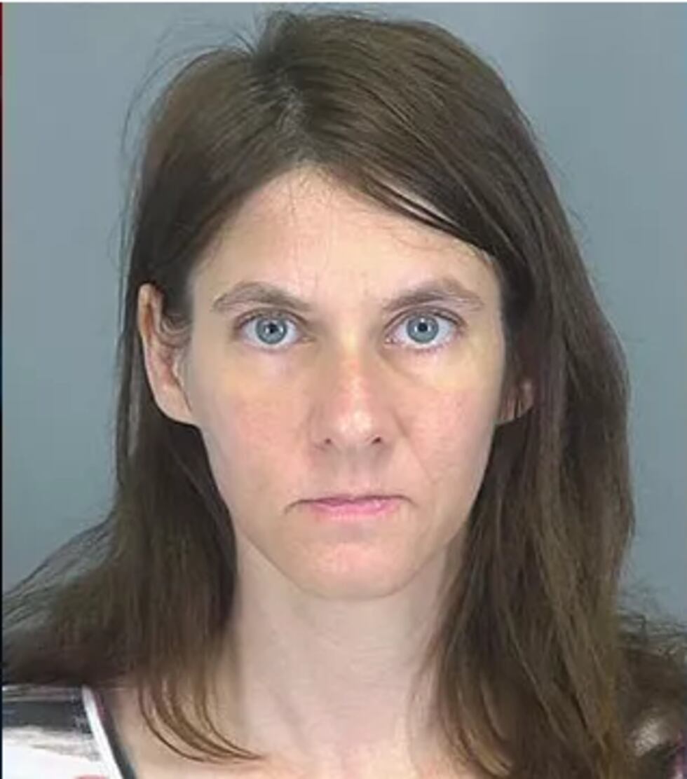 Sharon Hayden in a 2016 mugshot. Investigators want to speak with her.