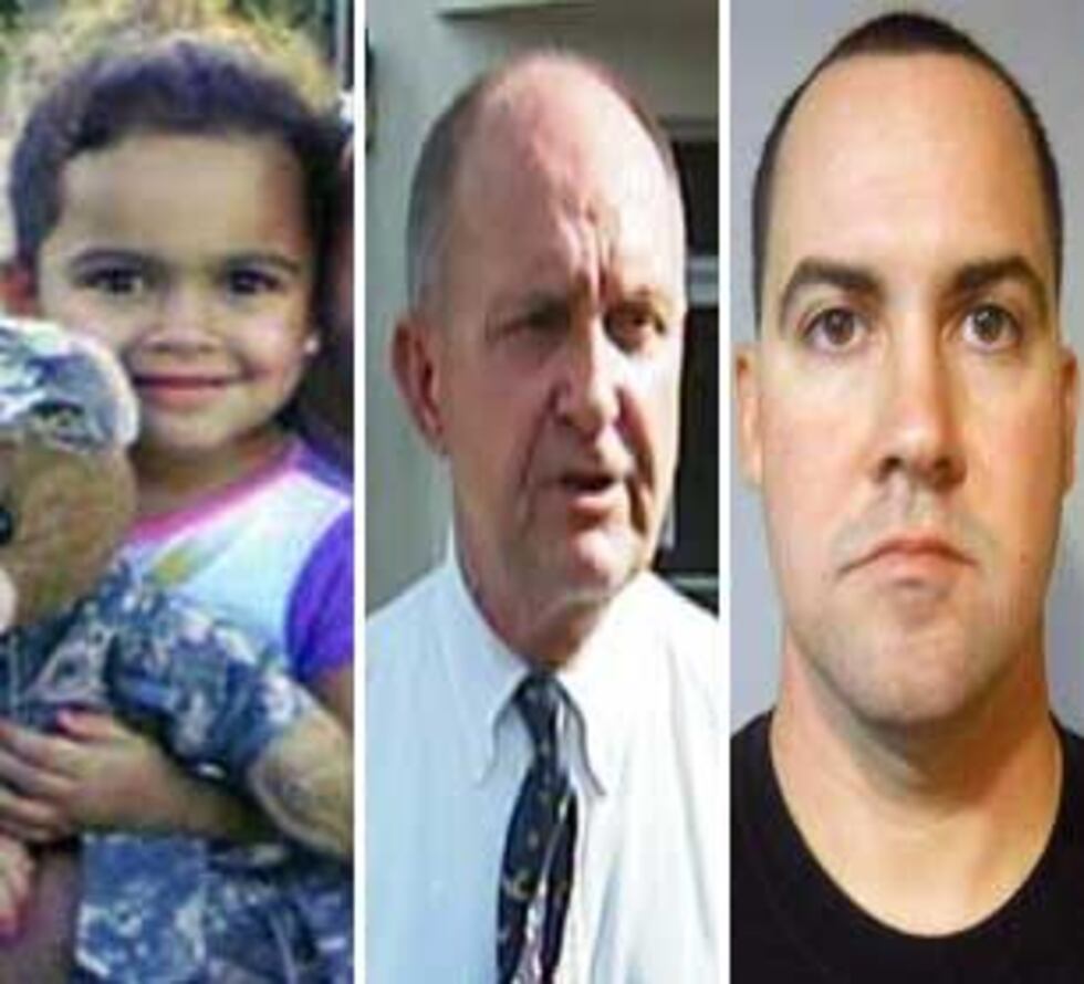 Veronica, Sheriff Al Cannon, Dusten Brown.