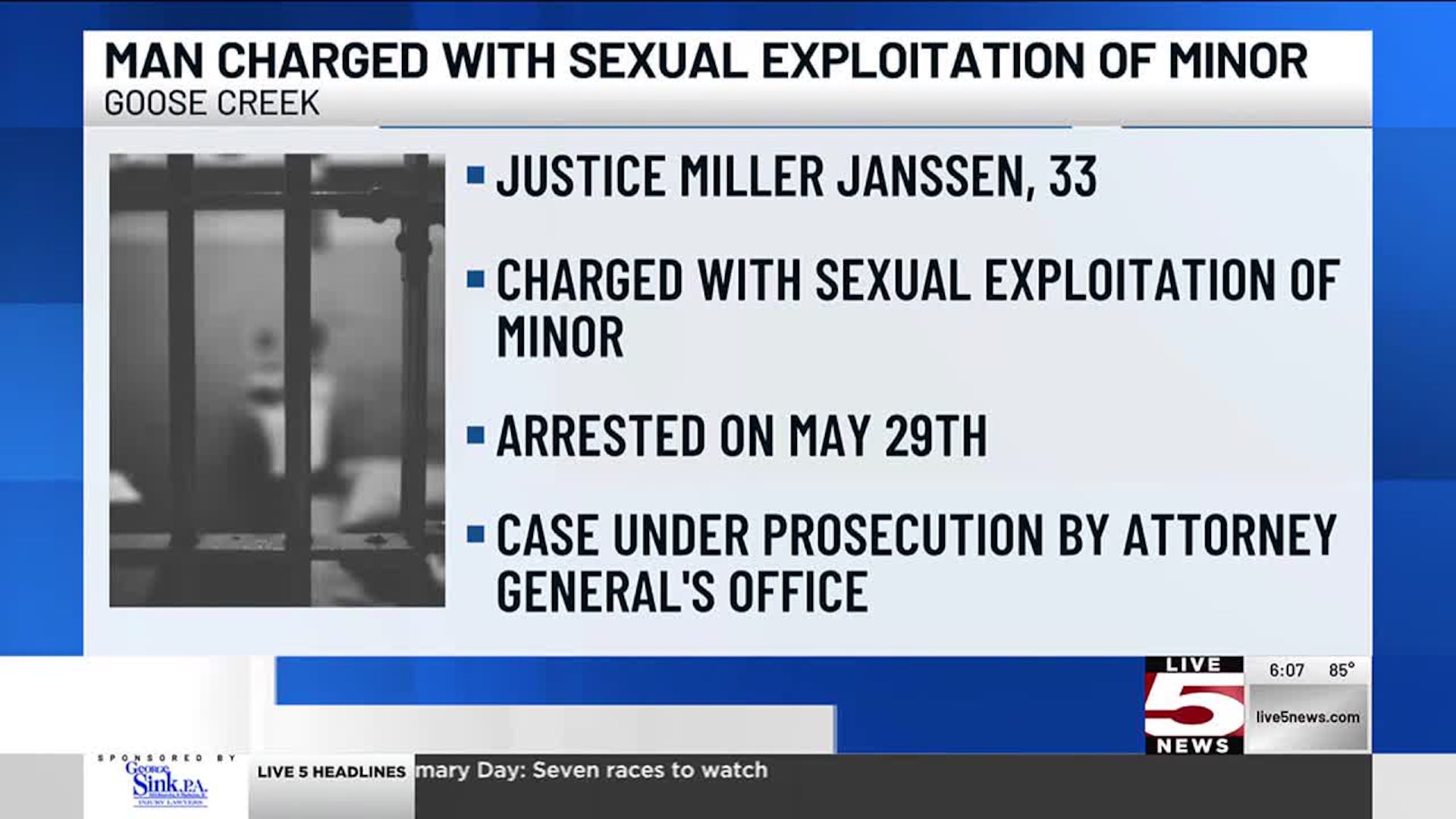 Goose Creek man charged after child sexual abuse material investigation